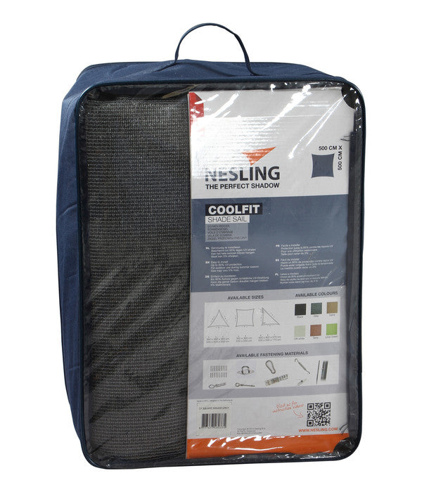  Nesling Sonnensegel Coolfit, Quadratisch, Ca. B500/T500 Cm