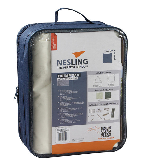  Nesling Sonnensegel Dreamsail, Quadratisch, Ca. B500/T500 Cm