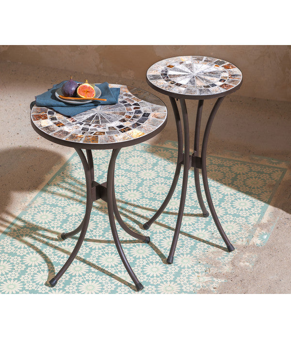  Dehner Mosaikblumenhocker Grazia