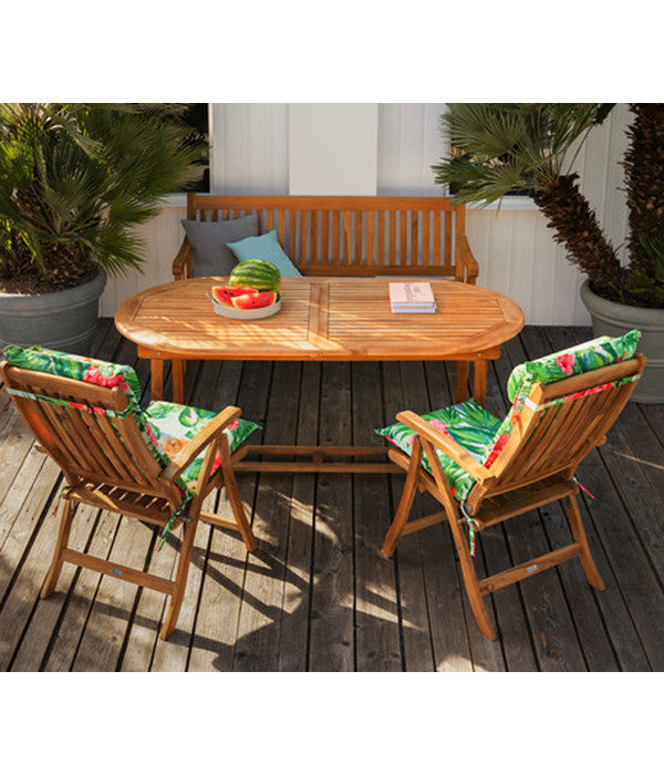  Dehner Gartenbank Havanna, 3-Sitzer