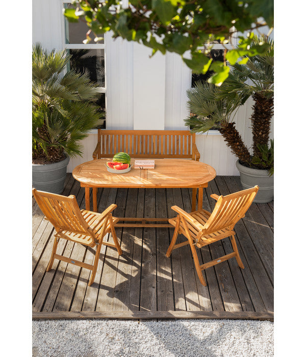  Dehner Ausziehtisch Havanna, Ca. B180-240/H74/T90 Cm