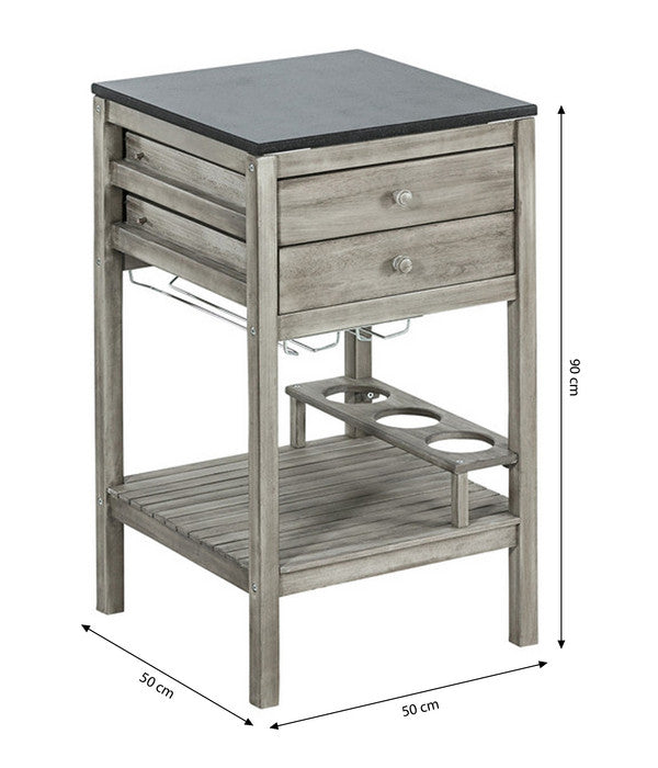  Dehner Schubladenschrank Southampton, Ca. B50/H90/T50 Cm