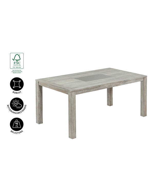  Dehner Tisch Stockholm, Ca. B170/H76/T92,5 Cm