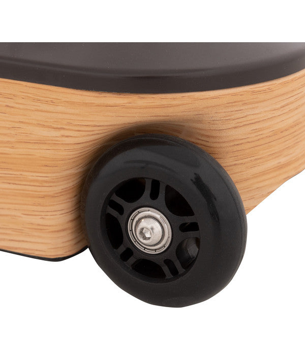  Doppler Schirmständer AluWood Trolley, 50 Kg