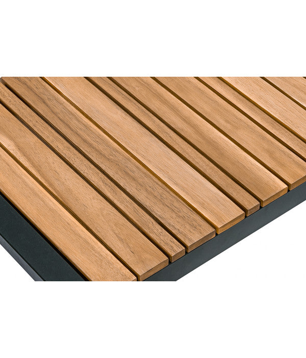  Dehner Balkontisch Chicago Wood, Ca. B133/H74,5/T42 Cm