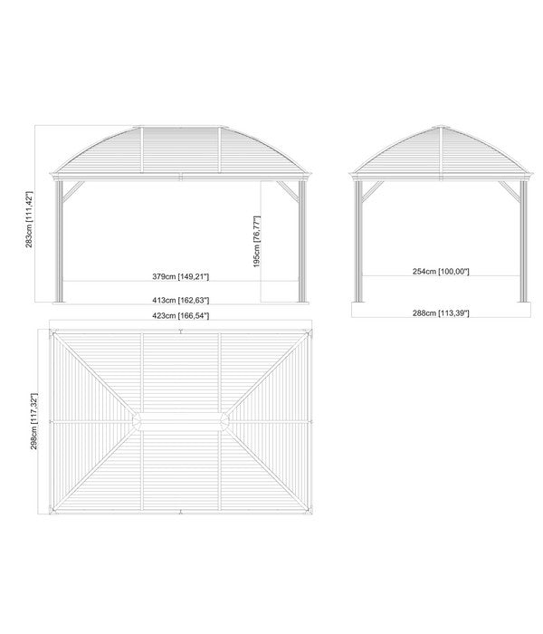  Sojag Pavillon Moreno 10x14