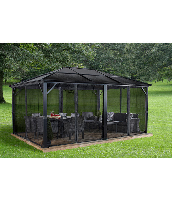  Sojag Pavillon Meridien 12x16, Ca. B485/H270/T365 Cm