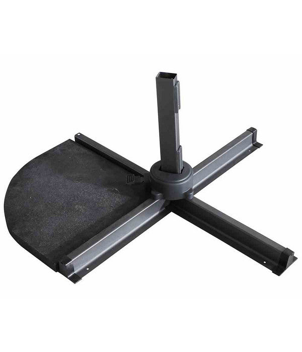  Bodenplatte Celona Für Ampelschirme, 22,5 Kg, Ca. B49/H4/T55 Cm