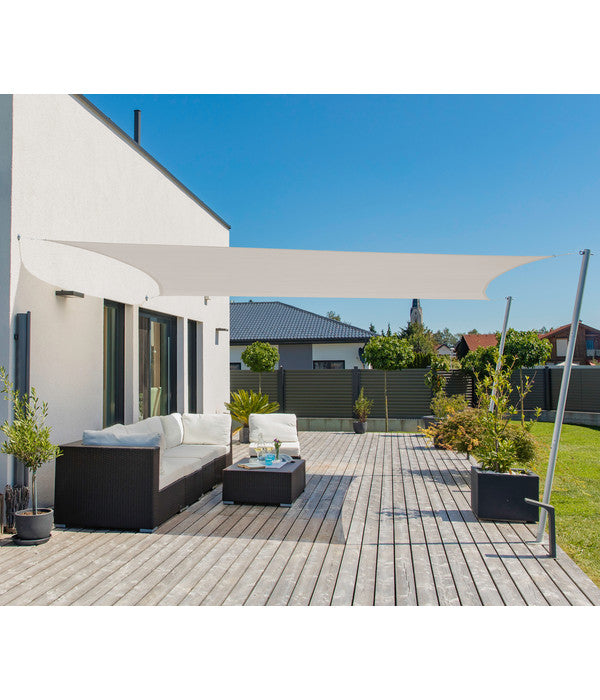  Windhager Sonnensegel Cannes, Rechteckig, Ca. B500/T400 Cm