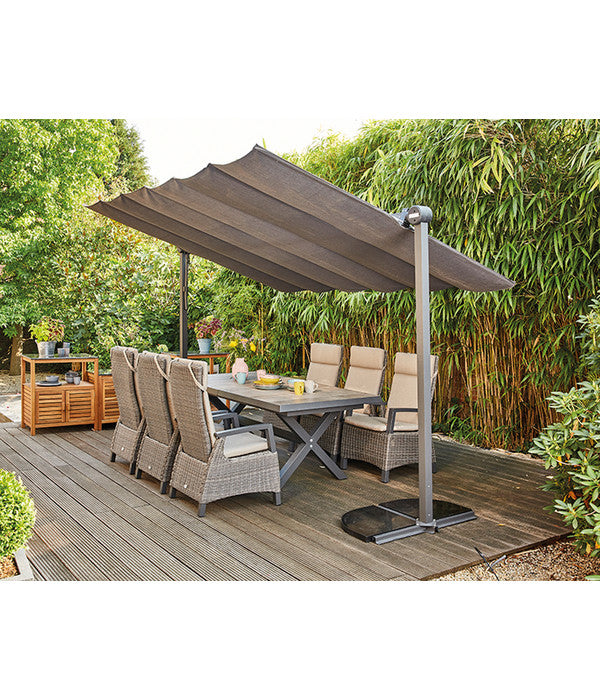  Siena Garden Sonnensegel Enna, Rechteckig, Ca. B350/H220/T250 Cm