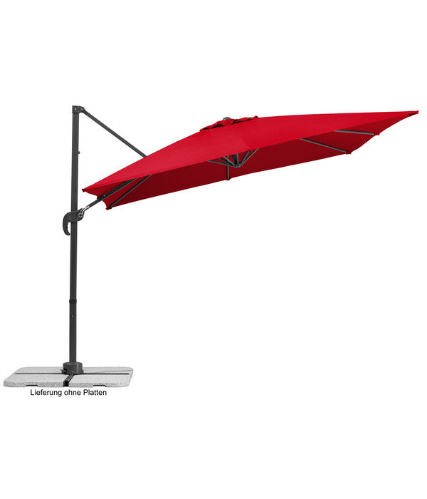  Schneider Ampelschirm Rhodos Junior, Quadratisch, Ca. B270/T270 Cm