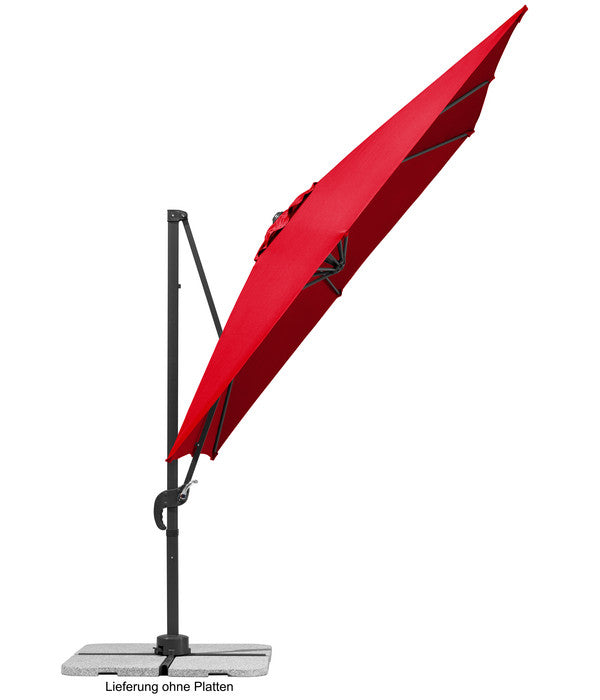  Schneider Ampelschirm Rhodos Junior, Quadratisch, Ca. B270/T270 Cm