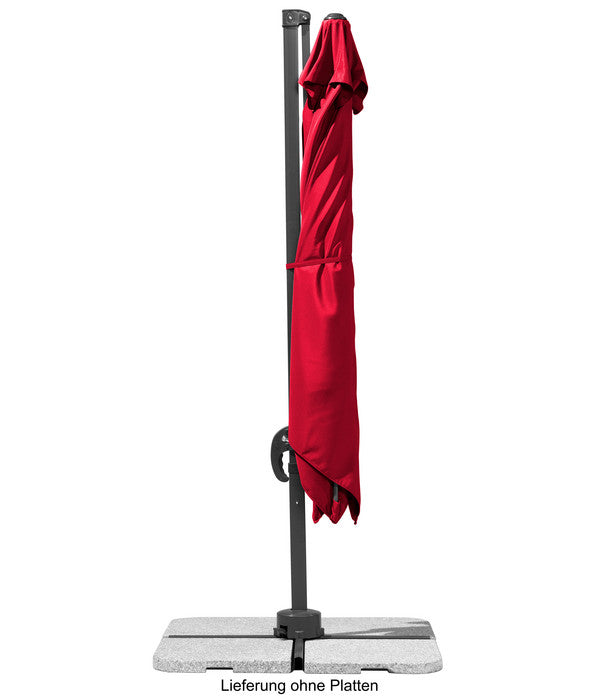  Schneider Ampelschirm Rhodos Junior, Quadratisch, Ca. B270/T270 Cm