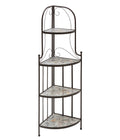  Dehner Mosaik Eckregal Grazia, Ca. B33/H132,5/T33 Cm