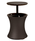  Keter Beistelltisch Pacific Cool Bar, Ca. Ø49,5/H57-82,5 Cm