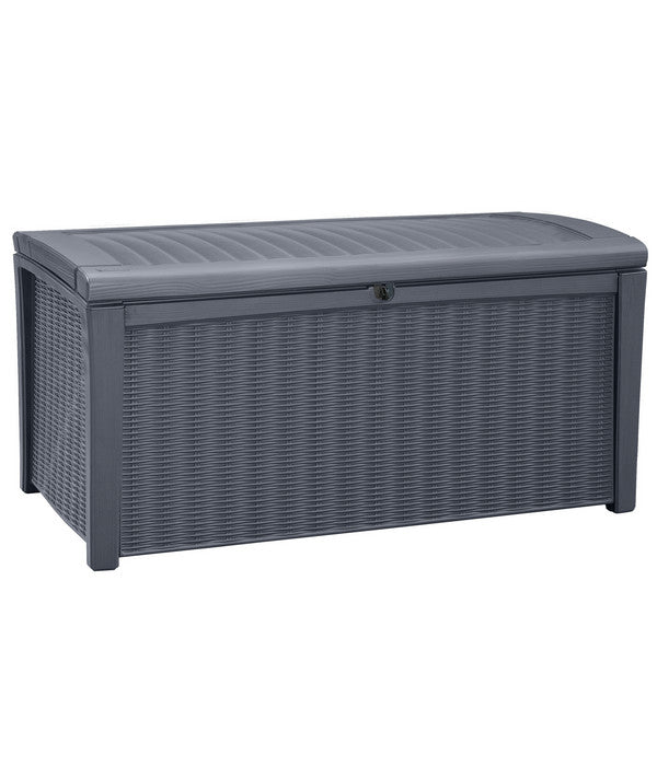  Keter Aufbewahrungsbox Borneo, 416 Liter, Ca. B130/H63/T70 Cm