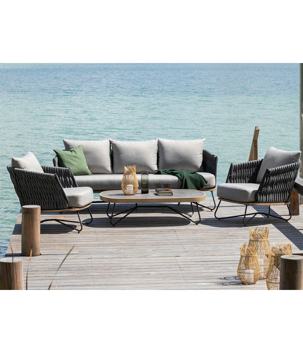  Dehner Gartenlounge Monte Carlo, 4-teilig