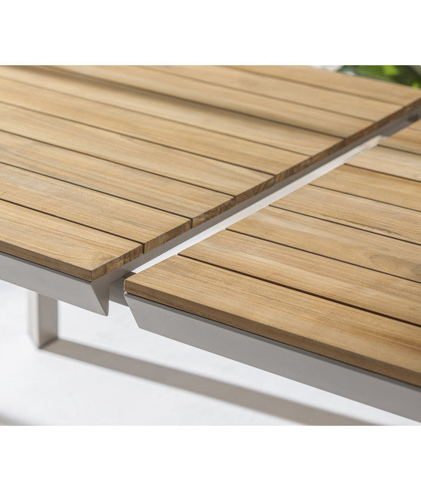  Dehner Holz-Ausziehtisch Cleveland, Ca. B160-240/H76/T101 Cm