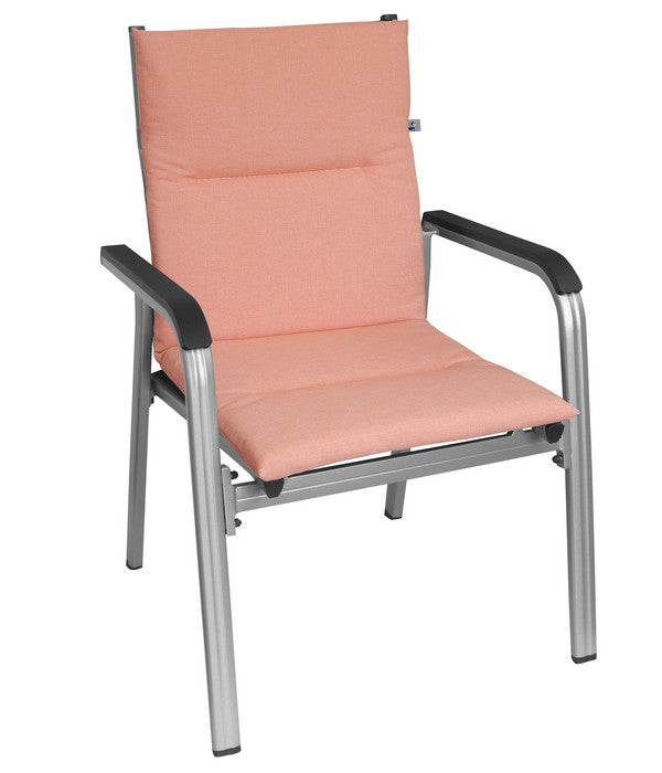  KETTtex Niederlehnerpolster Lindos Peach, Ca. B100/H4/T50 Cm