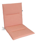  KETTtex Niederlehnerpolster Lindos Peach, Ca. B100/H4/T50 Cm