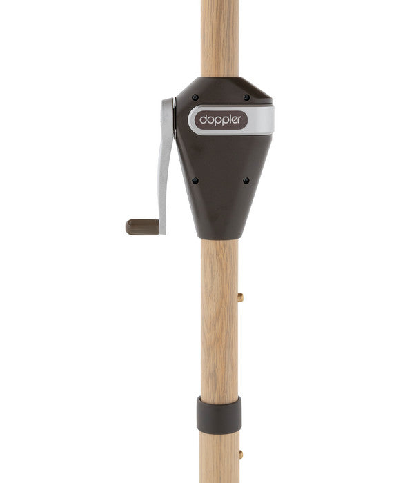  Doppler Sonnenschirm Aluwood Ultra, Rechteckig, Ca. B210/T140 Cm