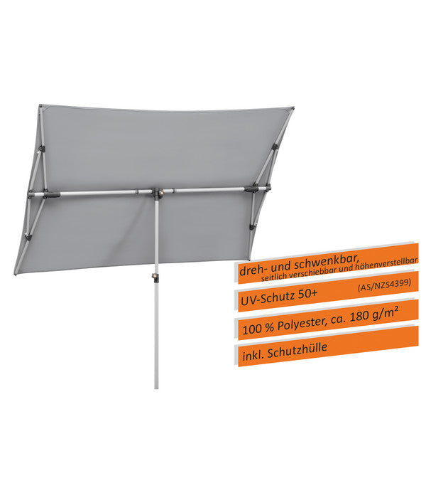  Schneider Sonnenschirm Novara, Rechteckig, Ca. B190/T140 Cm