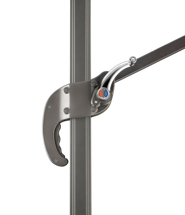  Schneider Ampelschirm Rhodos Junior, Quadratisch, Ca. B230/T230 Cm