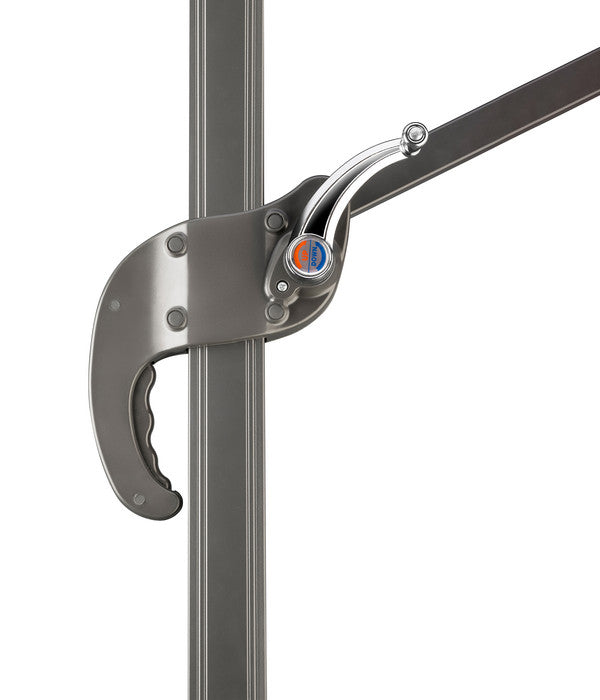  Schneider Ampelschirm Rhodos Junior, Quadratisch, Ca. B230/T230 Cm
