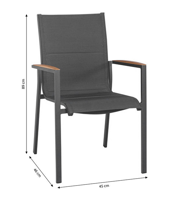  Tierra Outdoor Stapelstuhl Foxx
