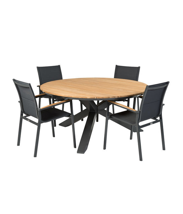  Tierra Outdoor Gartentisch Orbital, Ca. Ø120/H73,5 Cm
