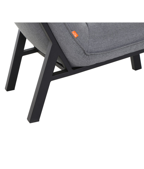  Siena Garden Loungesessel Rockford Inkl. Hocker