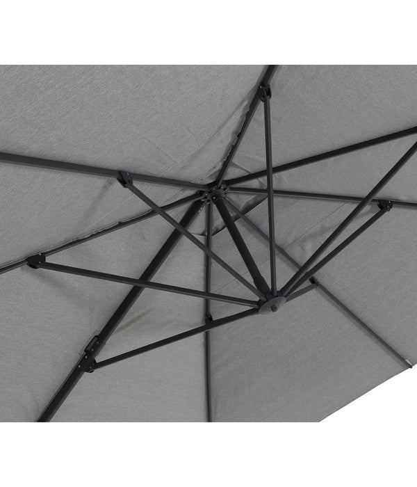  Siena Garden Ampelschirm Cirrus, Rechteckig, Ca. B400/T300 Cm