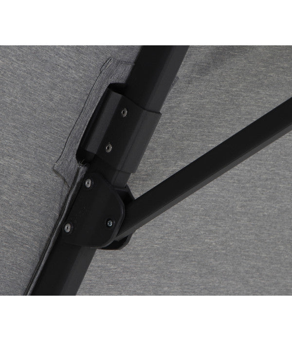  Siena Garden Ampelschirm Cirrus, Rechteckig, Ca. B400/T300 Cm