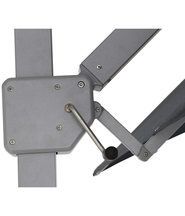  Siena Garden Ampelschirm Stratos, Rechteckig, Ca. B400/T300 Cm