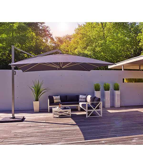  Siena Garden Ampelschirm Stratos, Rechteckig, Ca. B400/T300 Cm