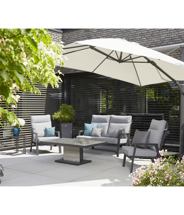  Siena Garden Ampelschirm Sunset N+, Quadratisch, Ca. B300/T300 Cm